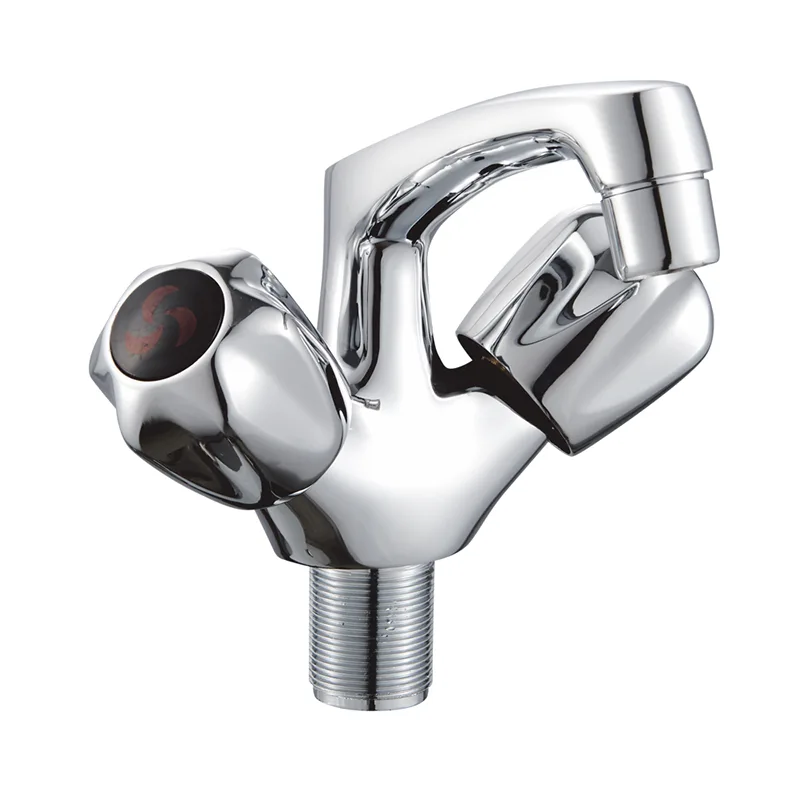 더블 핸들 싱글 홀 스타일 세면대 수도꼭지