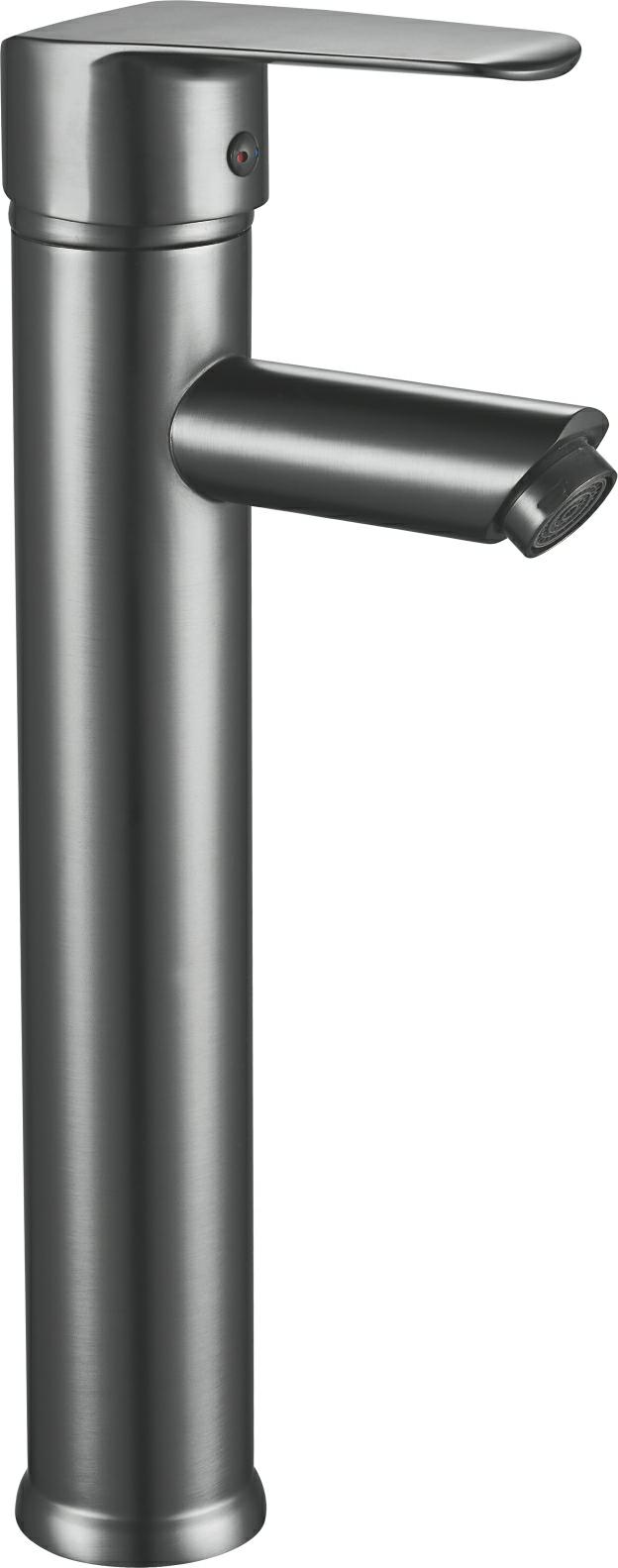 건메탈 그레이 하이아치 수전