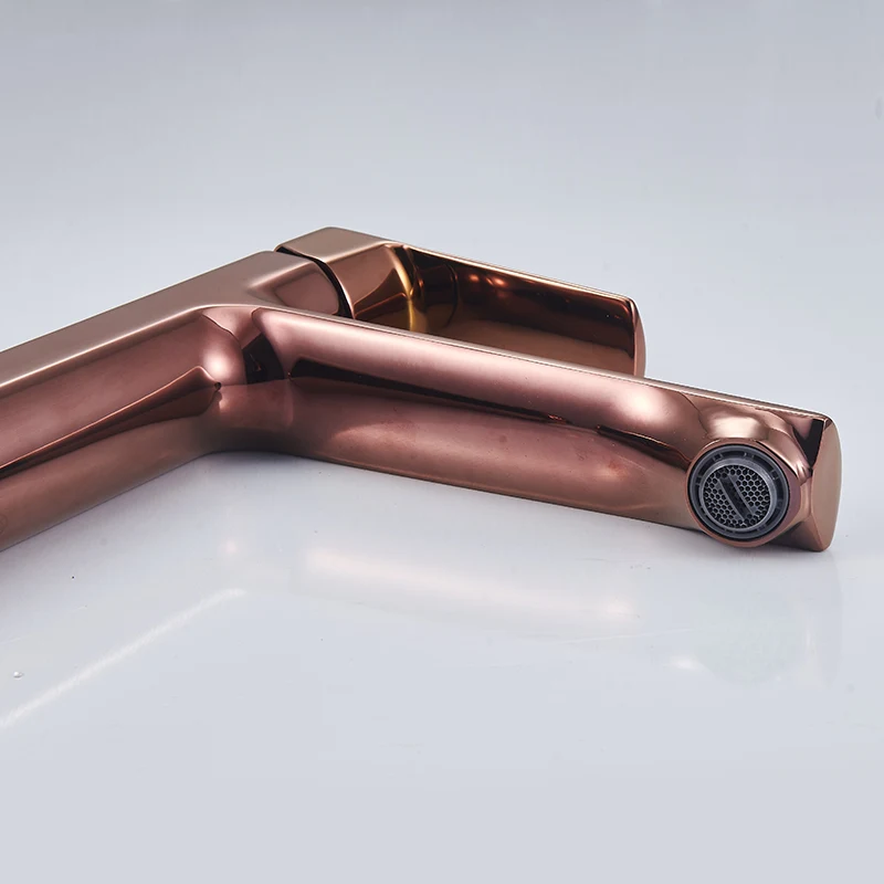 Rose Gold Basin Faucets